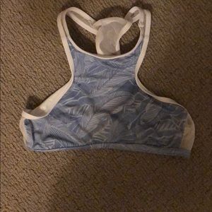 Sensi graves feather bikini top